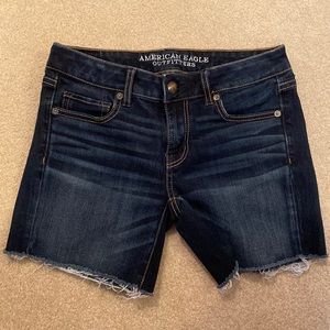AEO Midi Jean Shorts